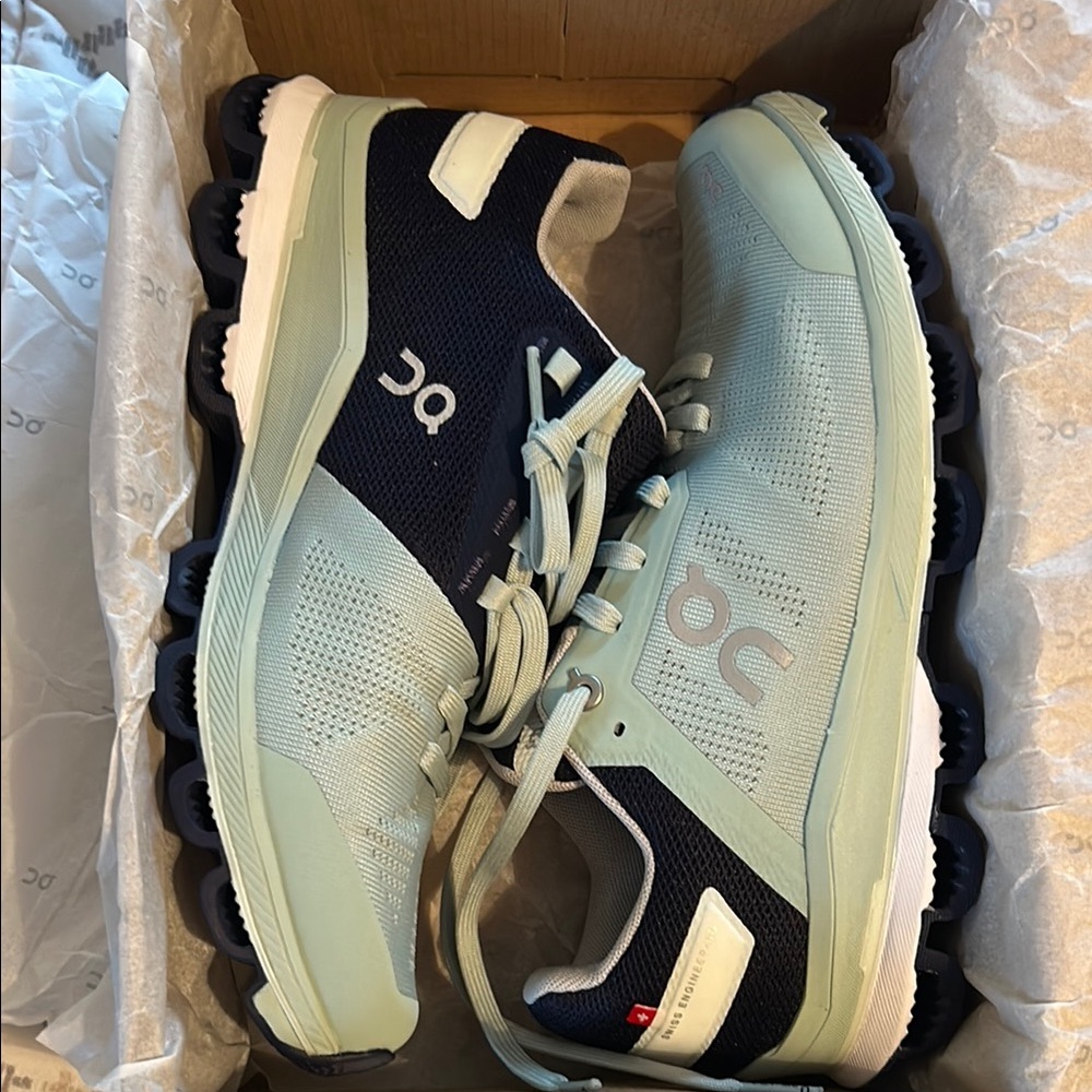 NWT ON Running Mint & Navy Cloudsurfer Women’s Sneakers